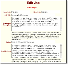 Edit Job