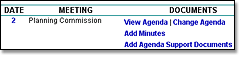 Documents options