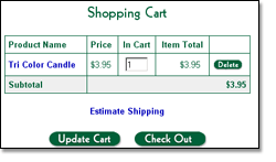 Shopping Cart