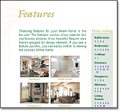 Legacy Homes Features