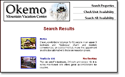 Okemo search results
